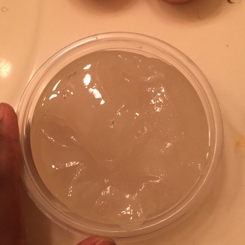 Clear slime